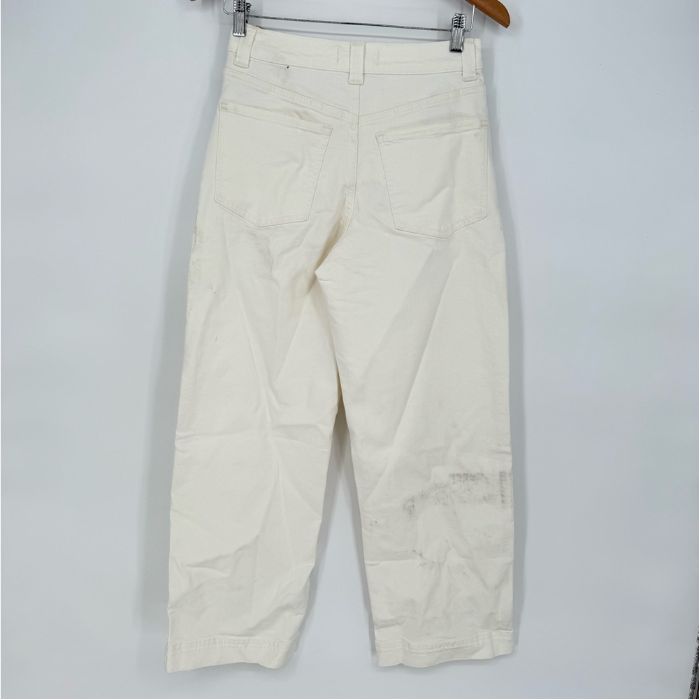 Madewell The Perfect Vintage Wide-Leg Crop Jeans Size‎ 26 - Picture 10 of 11